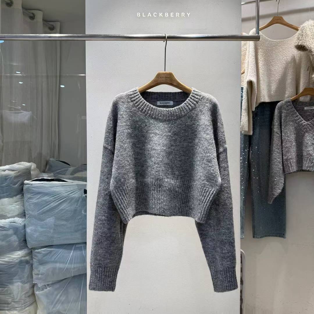BLACKBERRY東大門㊣代購女裝新品休閑真品推薦職業25秋冬毛衣BLACKBERRY毛衣圖色3
