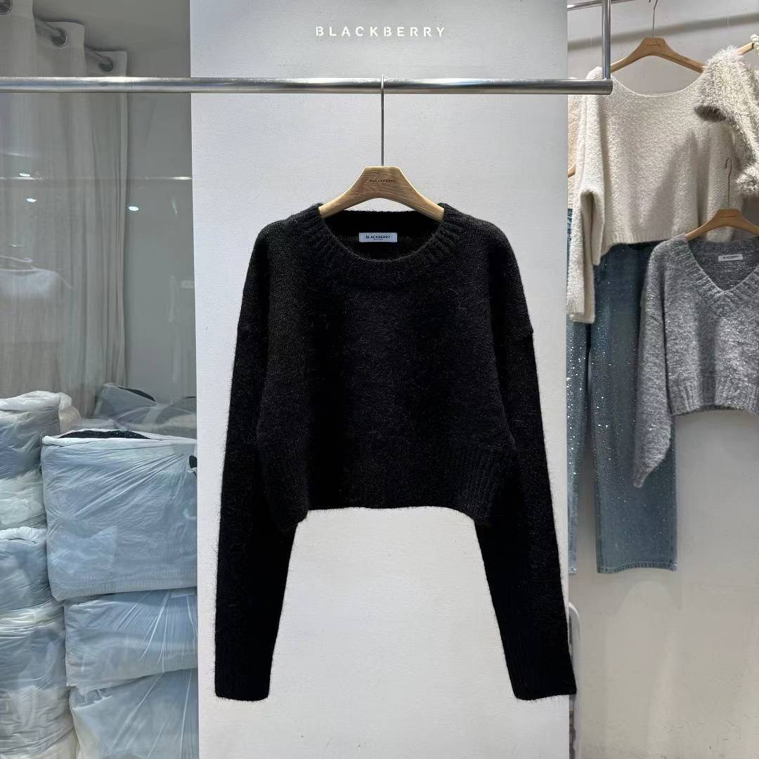 BLACKBERRY東大門㊣代購女裝新品休閑真品推薦職業25秋冬毛衣BLACKBERRY毛衣圖色4