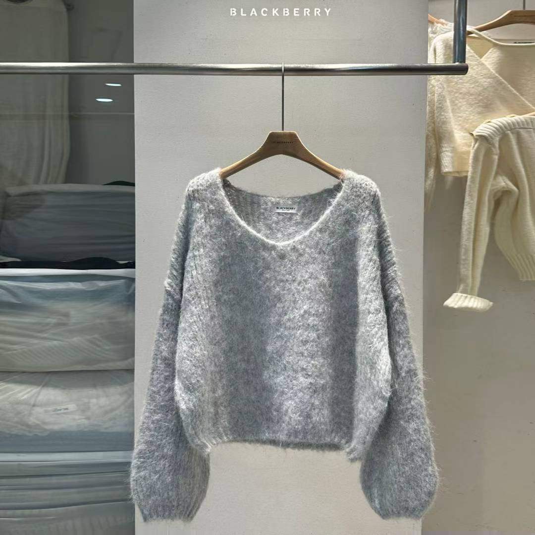 BLACKBERRY東大門㊣代購女士新品人氣休閑職業真品推薦針織衫BLACKBERRY針織衫圖色2