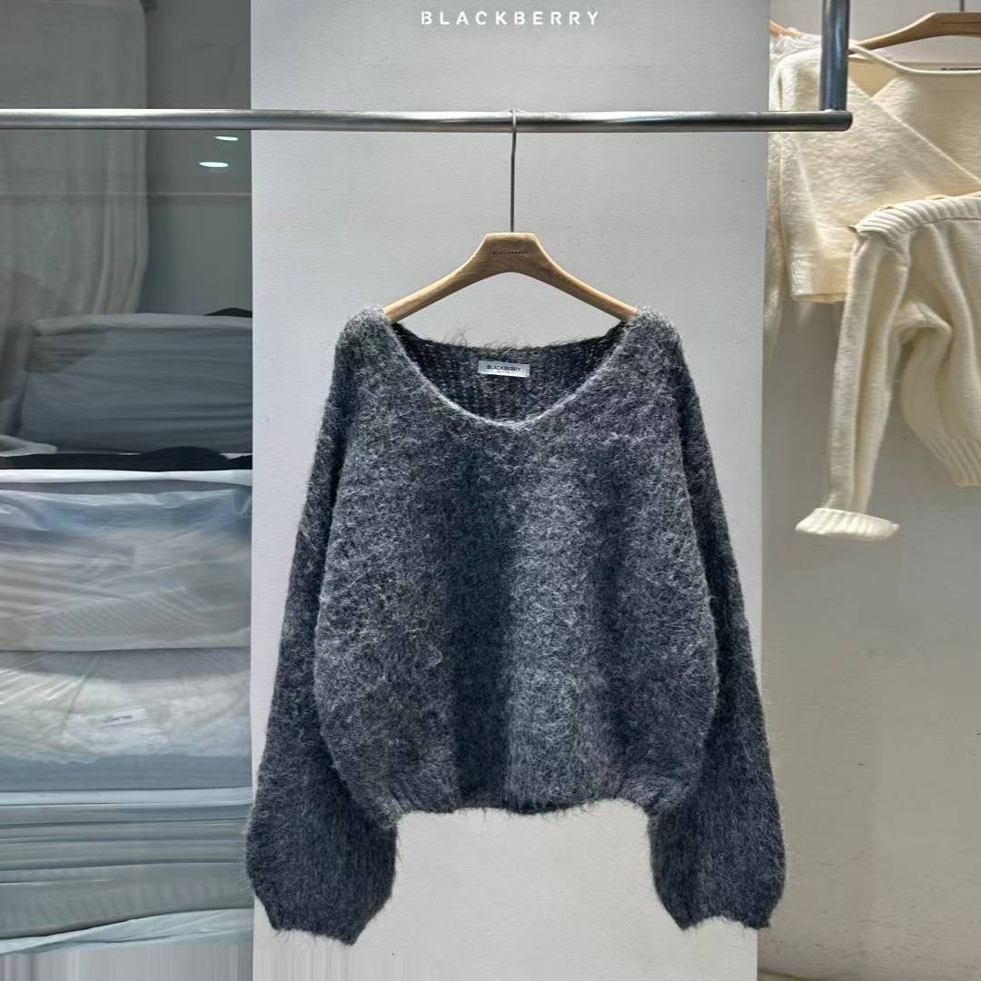 BLACKBERRY東大門㊣代購女士新品人氣休閑職業真品推薦針織衫BLACKBERRY針織衫圖色3