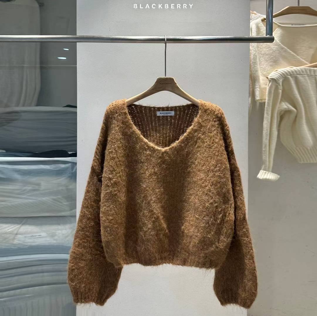 BLACKBERRY東大門㊣代購女士新品人氣休閑職業真品推薦針織衫BLACKBERRY針織衫圖色4
