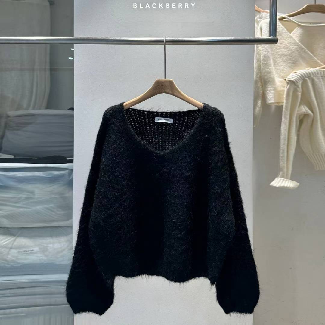 BLACKBERRY東大門㊣代購女士新品人氣休閑職業真品推薦針織衫BLACKBERRY針織衫圖色5