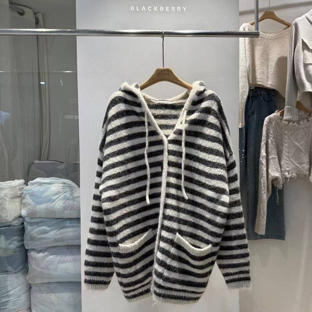 BLACKBERRY韓國直郵㊣女士新款推薦時尚休閑人氣真品職業毛衣BLACKBERRY毛衣圖色1