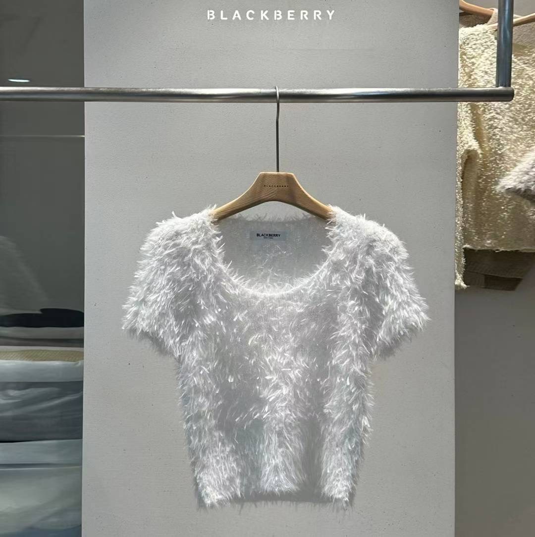 BLACKBERRY東大門㊣直郵女裝新款人氣25秋冬推薦熱賣針織衫BLACKBERRY針織衫圖色1