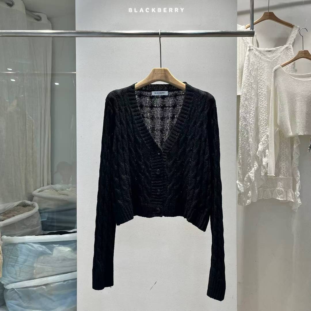 BLACKBERRY韓國代購㊣女士新款職業時尚人氣25秋冬熱賣毛衣BLACKBERRY毛衣圖色4