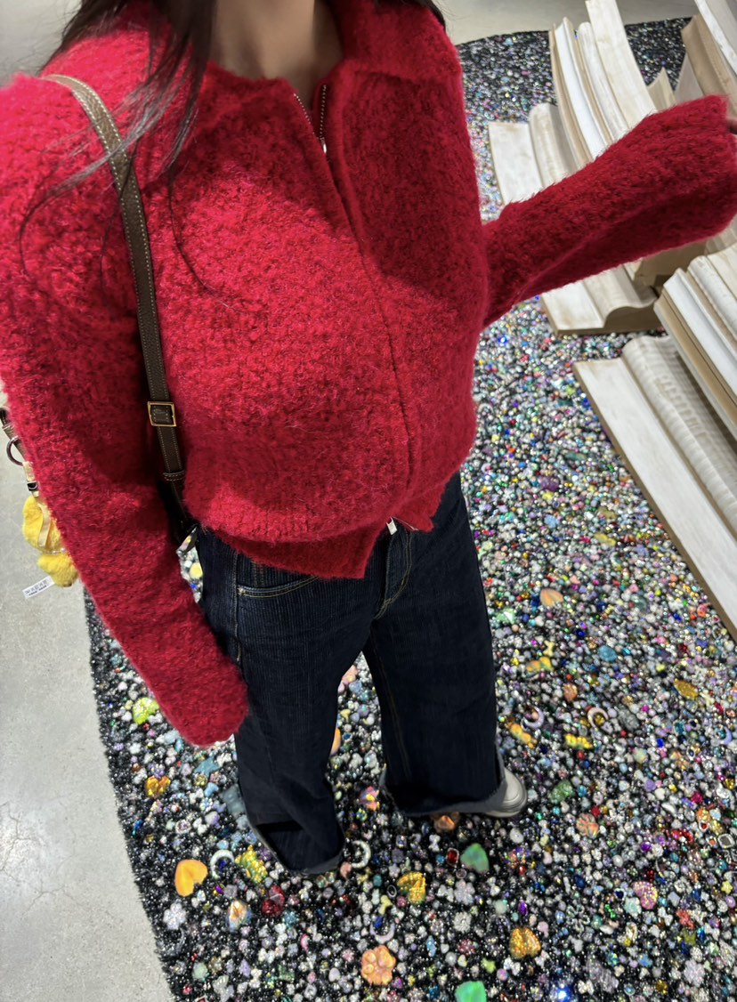 LAVIEU東大門㊣直郵女士新款職業休閑人氣熱賣推薦25秋冬針織衫LAVIEU針織衫