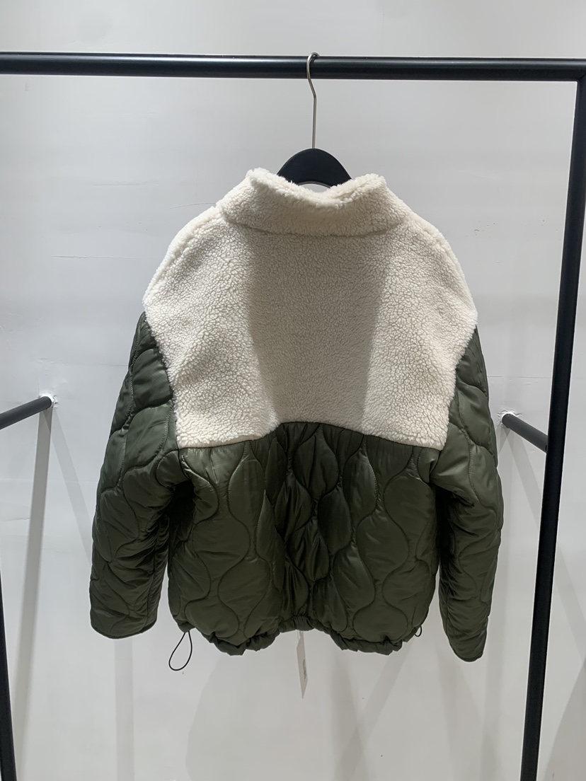 ANOVE韓國直郵㊣女士新款職業25秋冬時尚熱賣人氣短款棉服絎縫ANOVE短款棉服