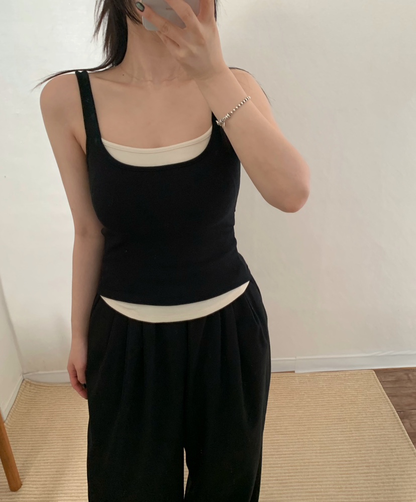 TWENTY FOUR SEVEN24-7東大門㊣代購女裝新款熱賣吊帶背心TEWNTY FOUR SEVEN24-7吊帶/背心