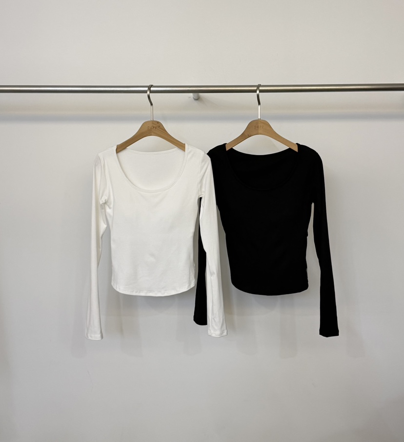 TWENTY FOUR SEVEN24-7東大門㊣代購女士新品職業長袖T恤TEWNTY FOUR SEVEN24-7長袖T恤