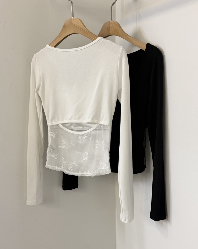 TWENTY FOUR SEVEN24-7東大門㊣代購女士新品職業長袖T恤TEWNTY FOUR SEVEN24-7長袖T恤