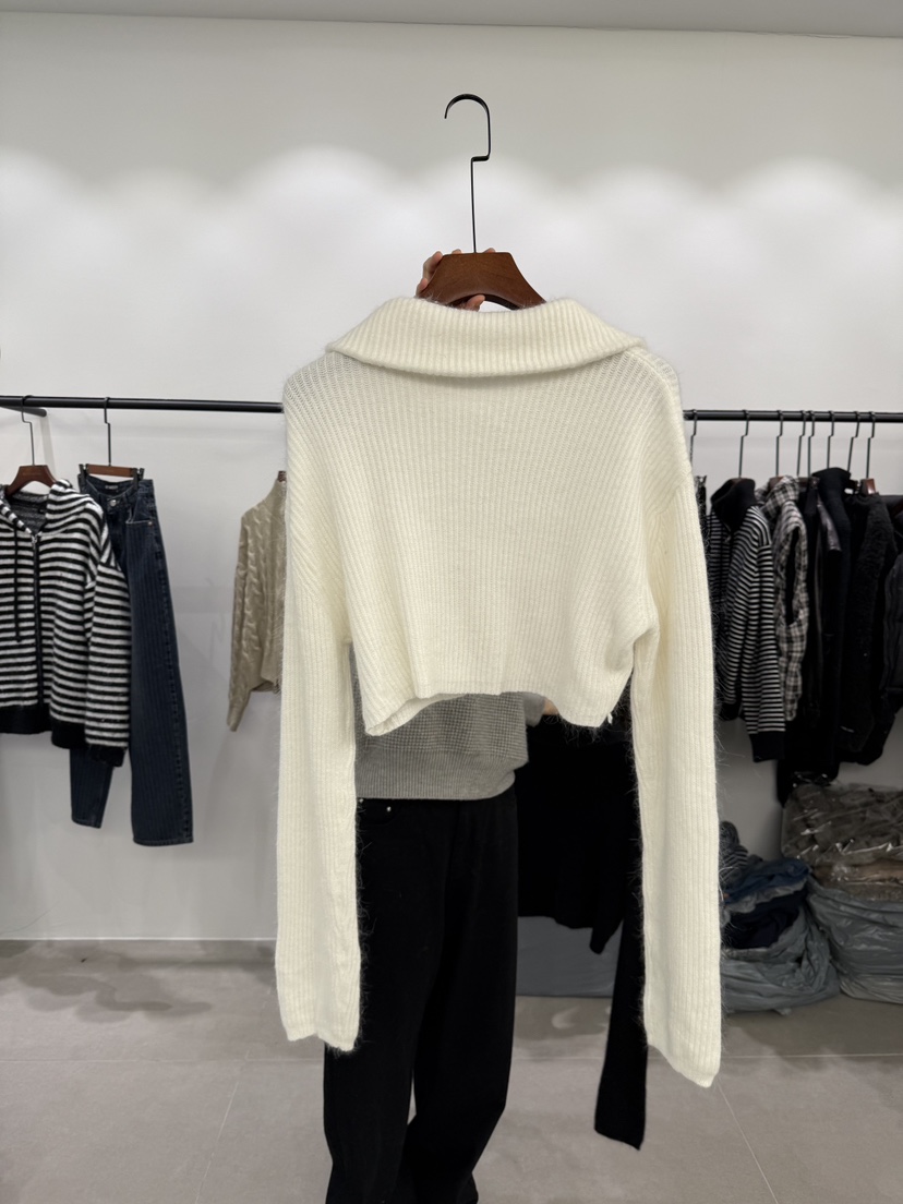 WATERMELON韓國代購㊣女裝新款熱賣推薦真品人氣針織衫安哥拉WATER MELON針織衫