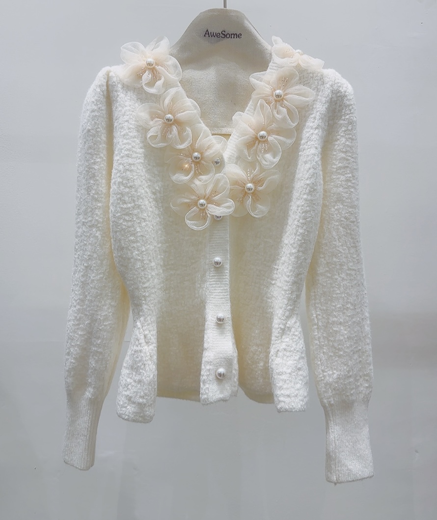 AWESOME-P東大門㊣代購女士新品時尚人氣熱賣真品針織衫開衫AWESOME-P針織衫圖色3