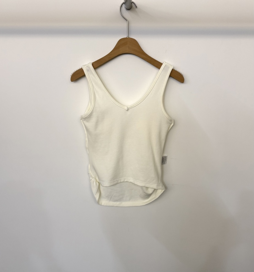 TWENTY FOUR SEVEN24-7東大門㊣實拍女士新款人氣吊帶背心V領褶皺TEWNTY FOUR SEVEN24-7吊帶/背心