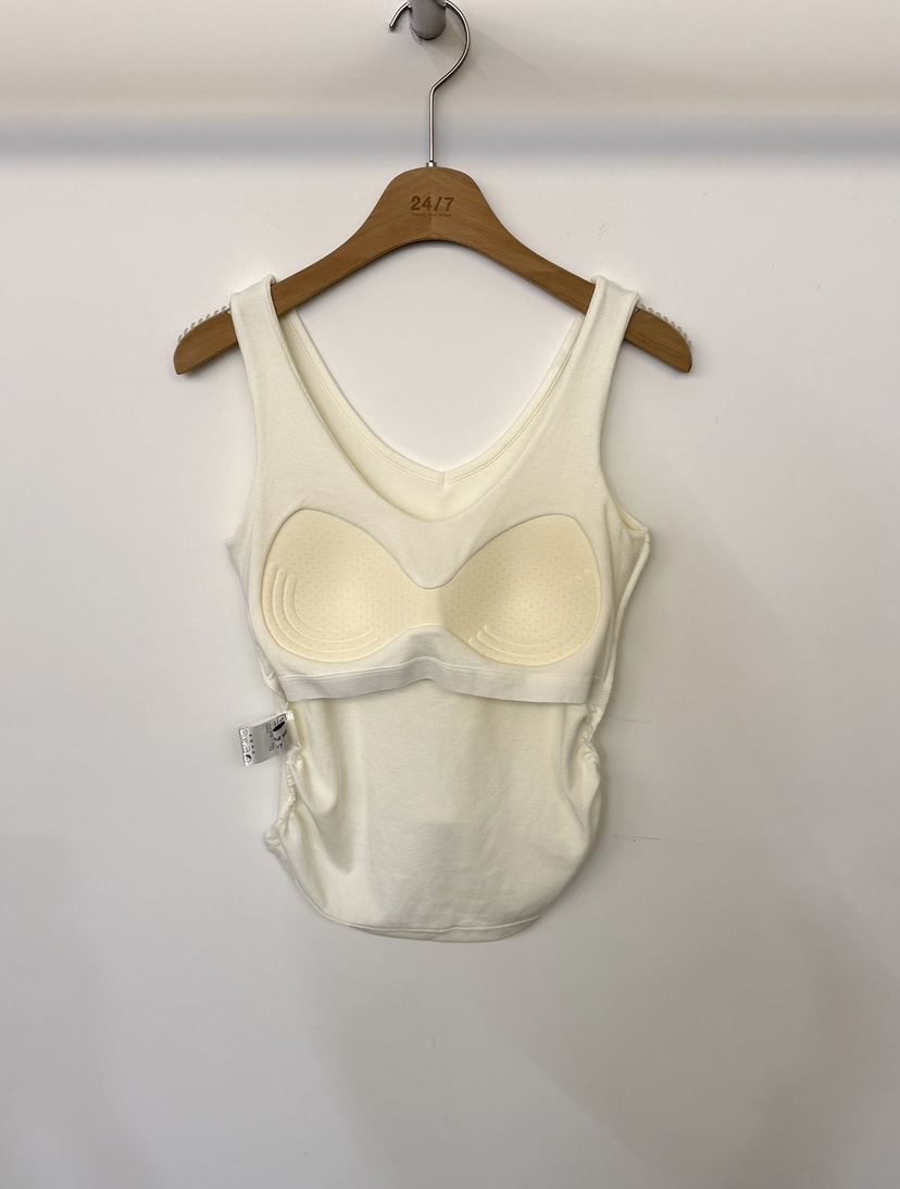 TWENTY FOUR SEVEN24-7東大門㊣實拍女士新款人氣吊帶背心V領褶皺TEWNTY FOUR SEVEN24-7吊帶/背心