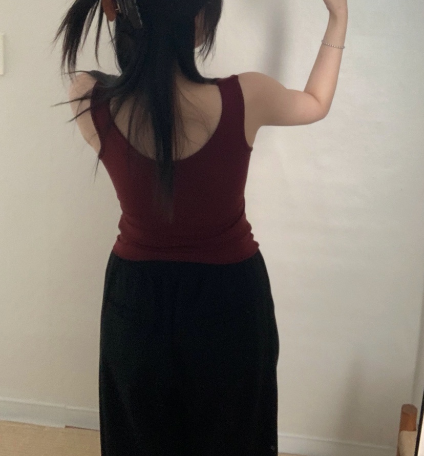 TWENTY FOUR SEVEN24-7東大門㊣實拍女士新款人氣吊帶背心V領褶皺TEWNTY FOUR SEVEN24-7吊帶/背心