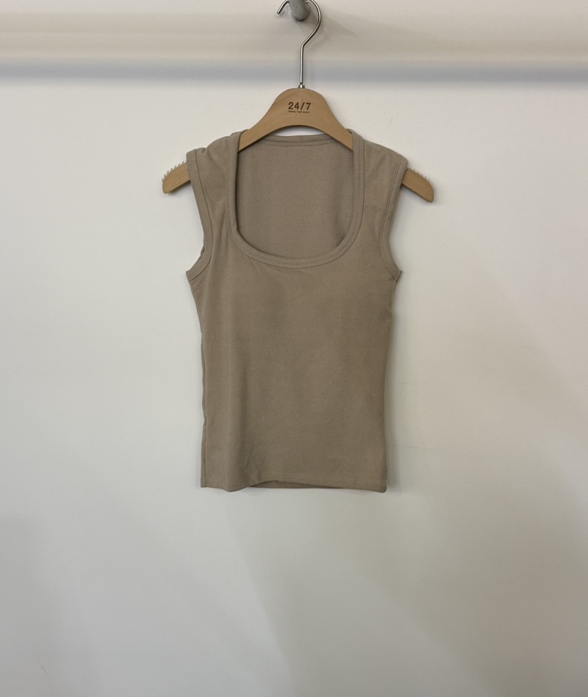 TWENTY FOUR SEVEN24-7韓國代購㊣女裝新款職業吊帶背心TEWNTY FOUR SEVEN24-7吊帶/背心圖色2