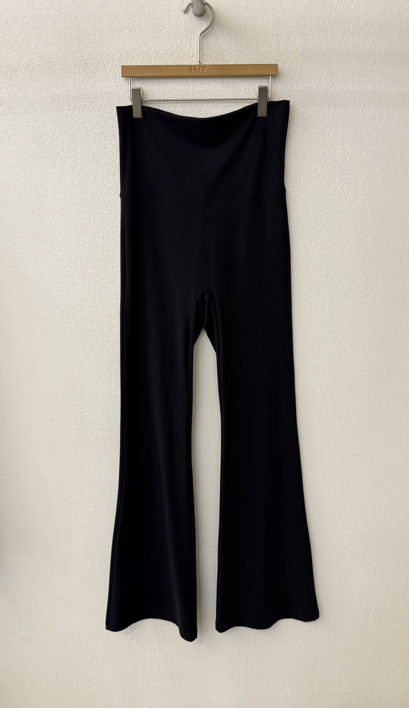 TWENTY FOUR SEVEN24-7東大門㊣實拍女士新品職業休閑褲喇叭TEWNTY FOUR SEVEN24-7休閑褲圖色2黑色