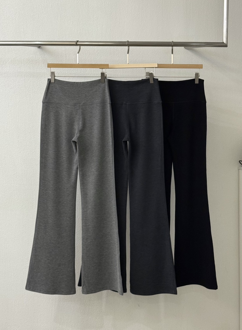 TWENTY FOUR SEVEN24-7韓國代購㊣女裝新款時尚休閑褲喇叭TEWNTY FOUR SEVEN24-7休閑褲