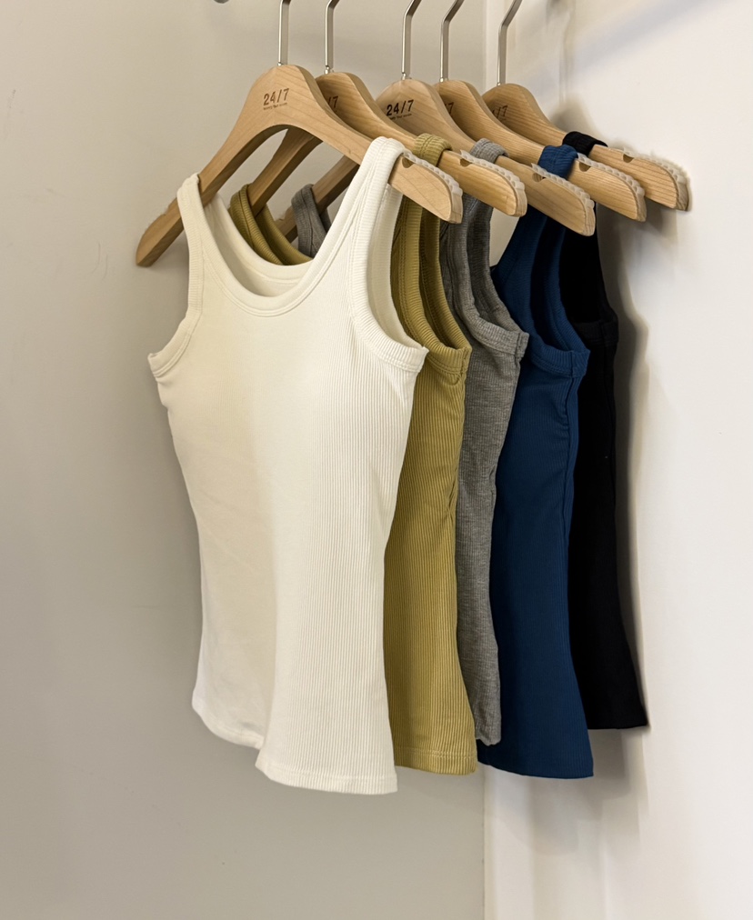 TWENTY FOUR SEVEN24-7韓國直郵㊣女裝新款真品吊帶背心TEWNTY FOUR SEVEN24-7吊帶/背心