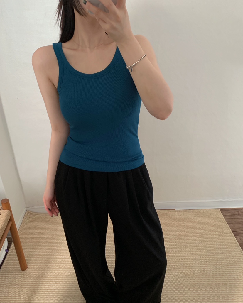 TWENTY FOUR SEVEN24-7韓國直郵㊣女裝新款真品吊帶背心TEWNTY FOUR SEVEN24-7吊帶/背心