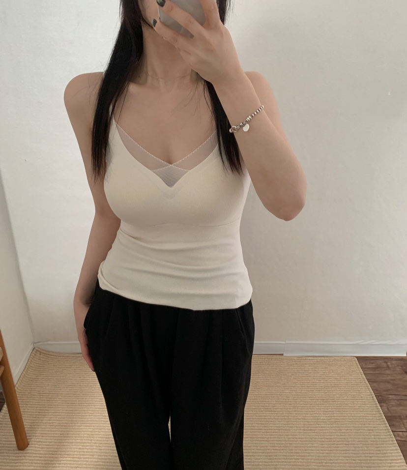 TWENTY FOUR SEVEN24-7韓國代購㊣女裝新品推薦吊帶背心TEWNTY FOUR SEVEN24-7吊帶/背心