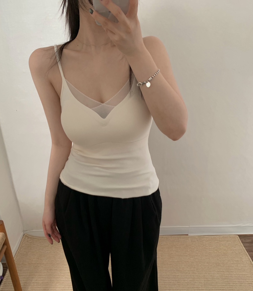 TWENTY FOUR SEVEN24-7韓國代購㊣女裝新品推薦吊帶背心TEWNTY FOUR SEVEN24-7吊帶/背心