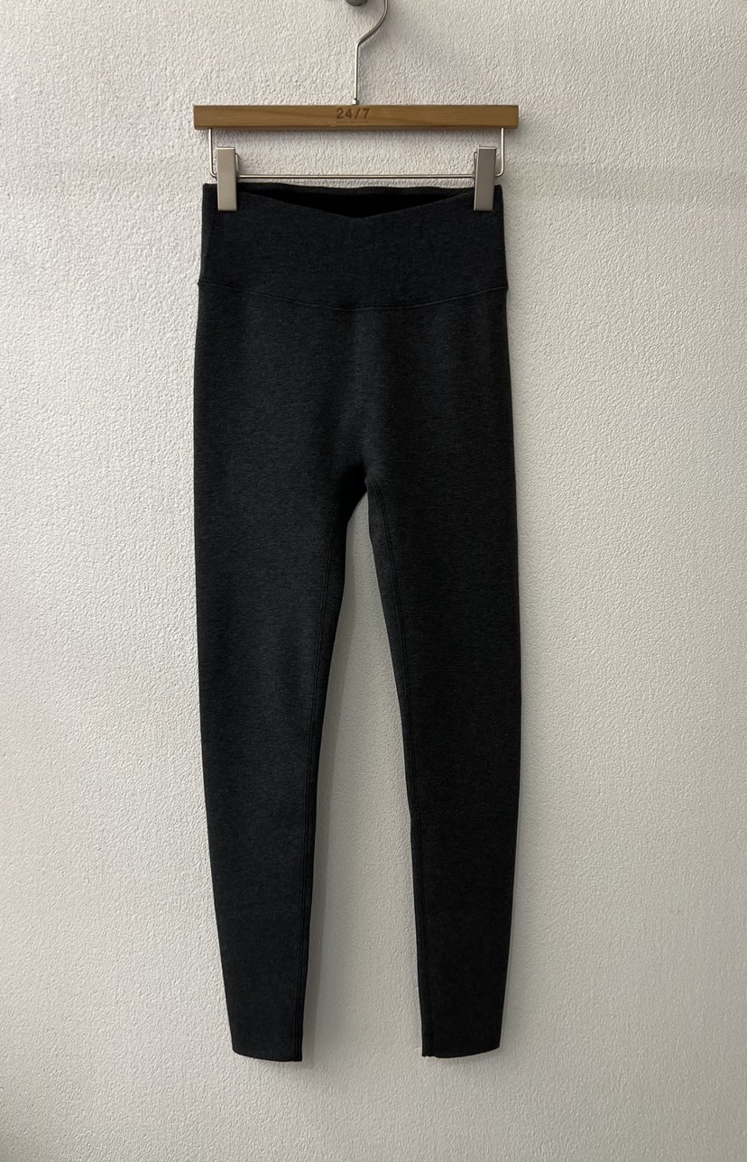 TWENTY FOUR SEVEN24-7韓國直郵㊣女士新品休閑打底褲鯊魚褲加絨抓絨TEWNTY FOUR SEVEN24-7打底褲/鯊魚褲圖色2墨色