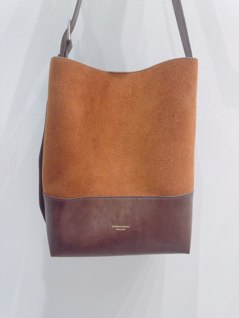 AWESOME-P東大門㊣代購女裝新款時尚人氣真品單肩斜跨包麂皮AWESOME-P單肩/斜跨包