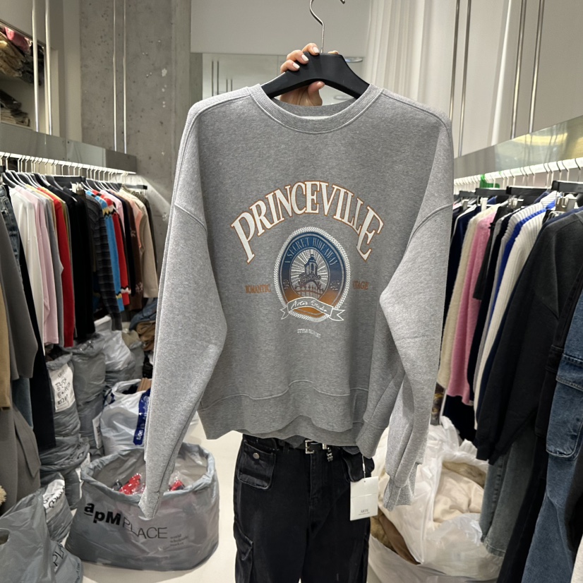 ARTE STUDIO韓國直郵㊣女士新品職業推薦時尚25秋冬衛衣加絨ARTE STUDIO衛衣圖色1