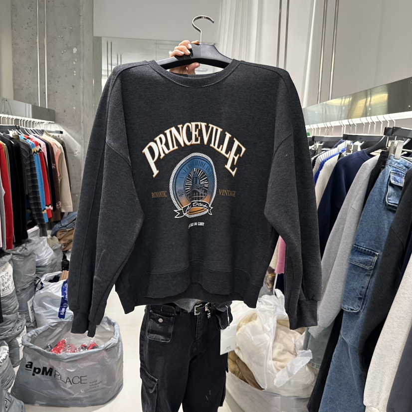 ARTE STUDIO韓國直郵㊣女士新品職業推薦時尚25秋冬衛衣加絨ARTE STUDIO衛衣圖色2