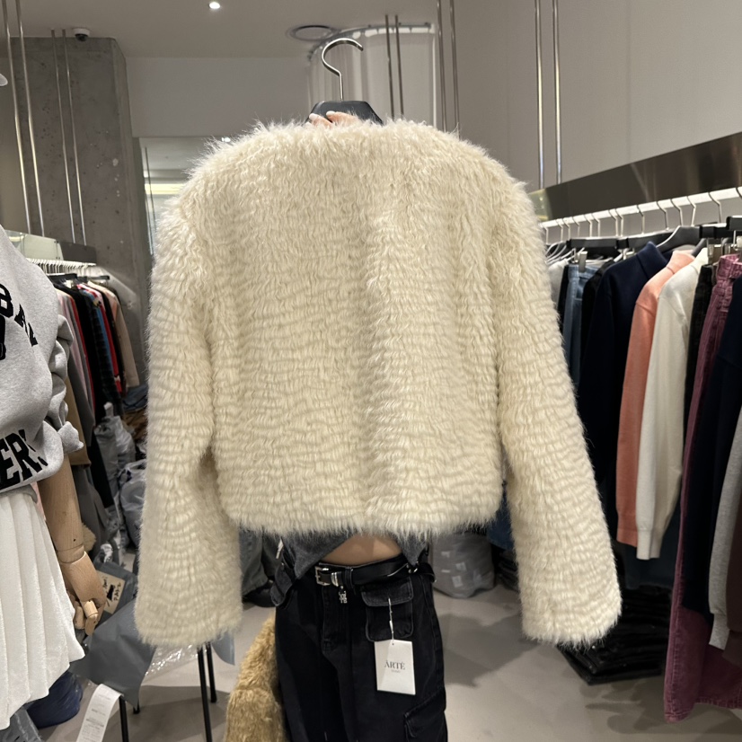 ARTE STUDIO東大門㊣實拍女士新款人氣推薦時尚熱賣夾克抓絨ARTE STUDIO夾克