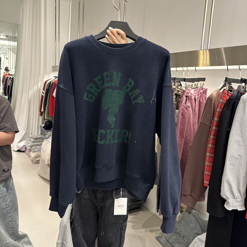 ARTE STUDIO東大門㊣直郵女裝新品職業推薦時尚休閑衛衣加絨ARTE STUDIO衛衣圖色3