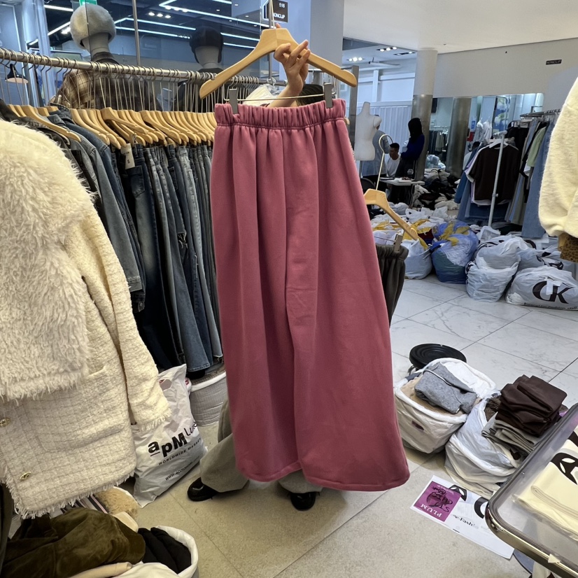 PLUM-q東大門㊣直郵女士新款人氣休閑職業休閑褲不含腰帶加絨PLUM休閑褲