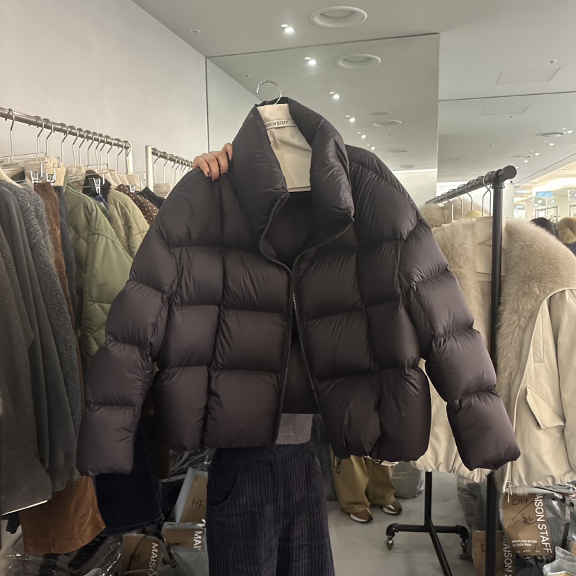 DOUBLE STANDARD/LE SMOKING/MAISONSTAFF東大門㊣直郵女裝新品25秋冬短款羽絨服MAISONSTAFF短款羽絨服圖色2