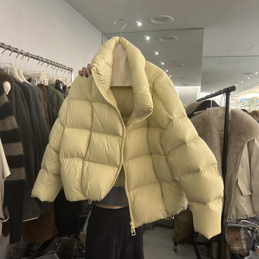 DOUBLE STANDARD/LE SMOKING/MAISONSTAFF東大門㊣直郵女裝新品25秋冬短款羽絨服MAISONSTAFF短款羽絨服圖色3