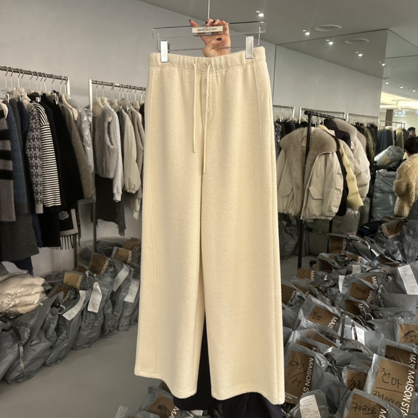 DOUBLE STANDARD/LE SMOKING/MAISONSTAFF東大門㊣實拍女士新款時尚休閑褲MAISONSTAFF休閑褲圖色3