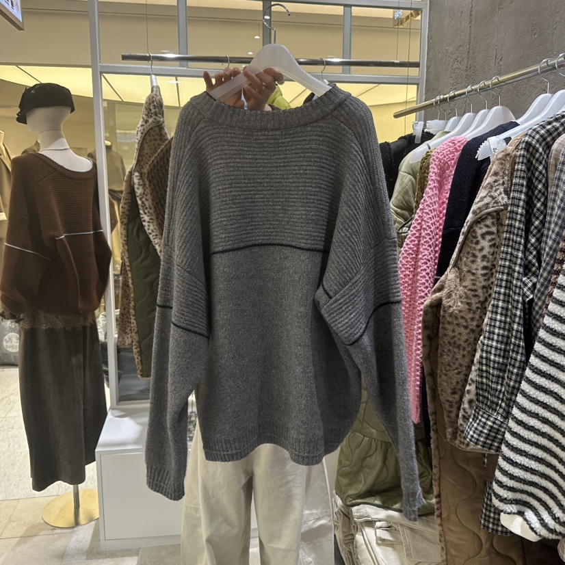 MIXXIN韓國代購㊣女裝新款職業人氣熱賣針織衫不含內搭羊毛MIXXIN針織衫