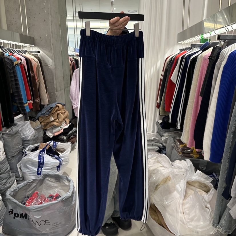 ARTE STUDIO東大門㊣實拍女裝新品熱賣人氣職業休閑褲天鵝絨ARTE STUDIO休閑褲