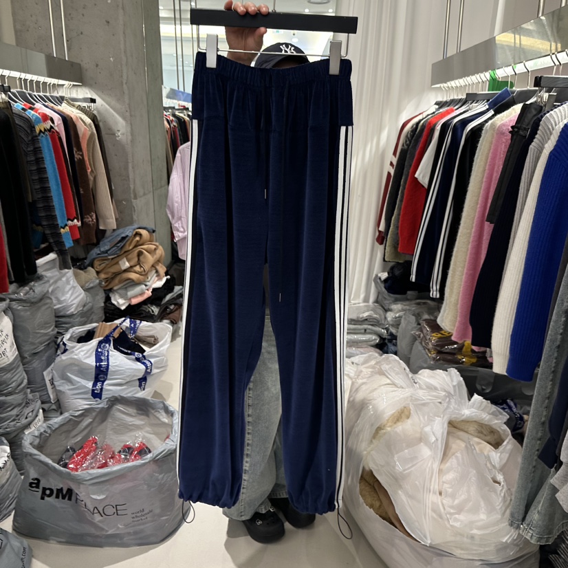 ARTE STUDIO東大門㊣實拍女裝新品熱賣人氣職業休閑褲天鵝絨ARTE STUDIO休閑褲圖色1