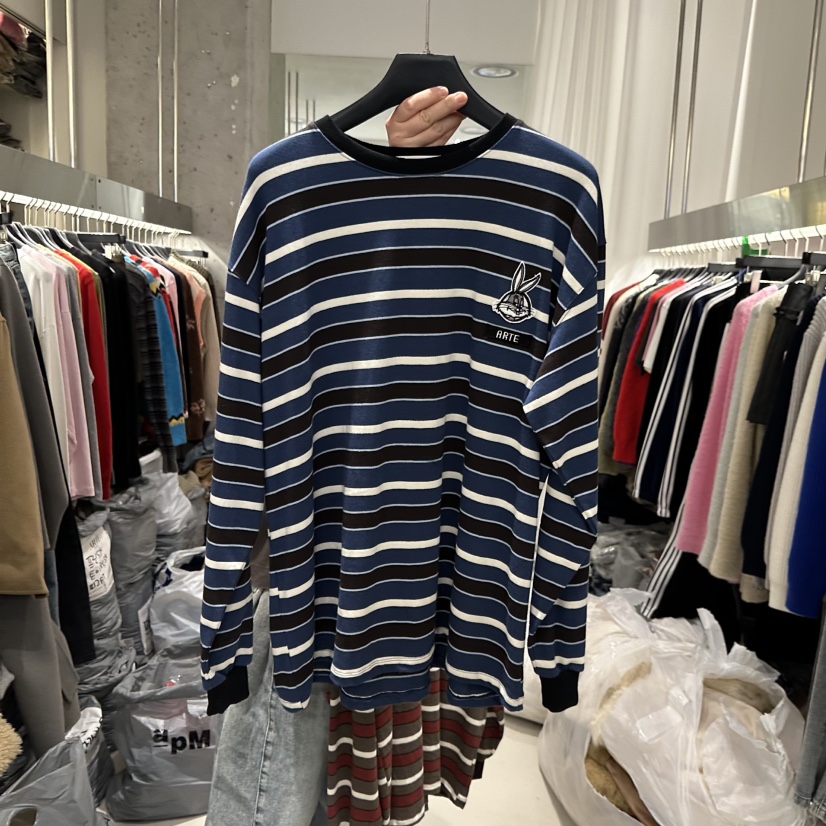 ARTE STUDIO韓國代購㊣女裝新品時尚人氣熱賣休閑25秋冬長袖T恤ARTE STUDIO長袖T恤圖色3