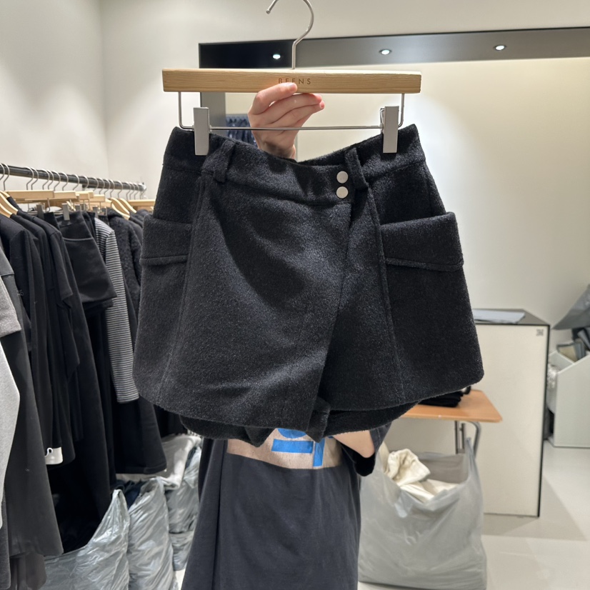 BEENS東大門㊣代購女士新款時尚休閑職業25秋冬熱賣推薦短褲BEENS短褲圖色2