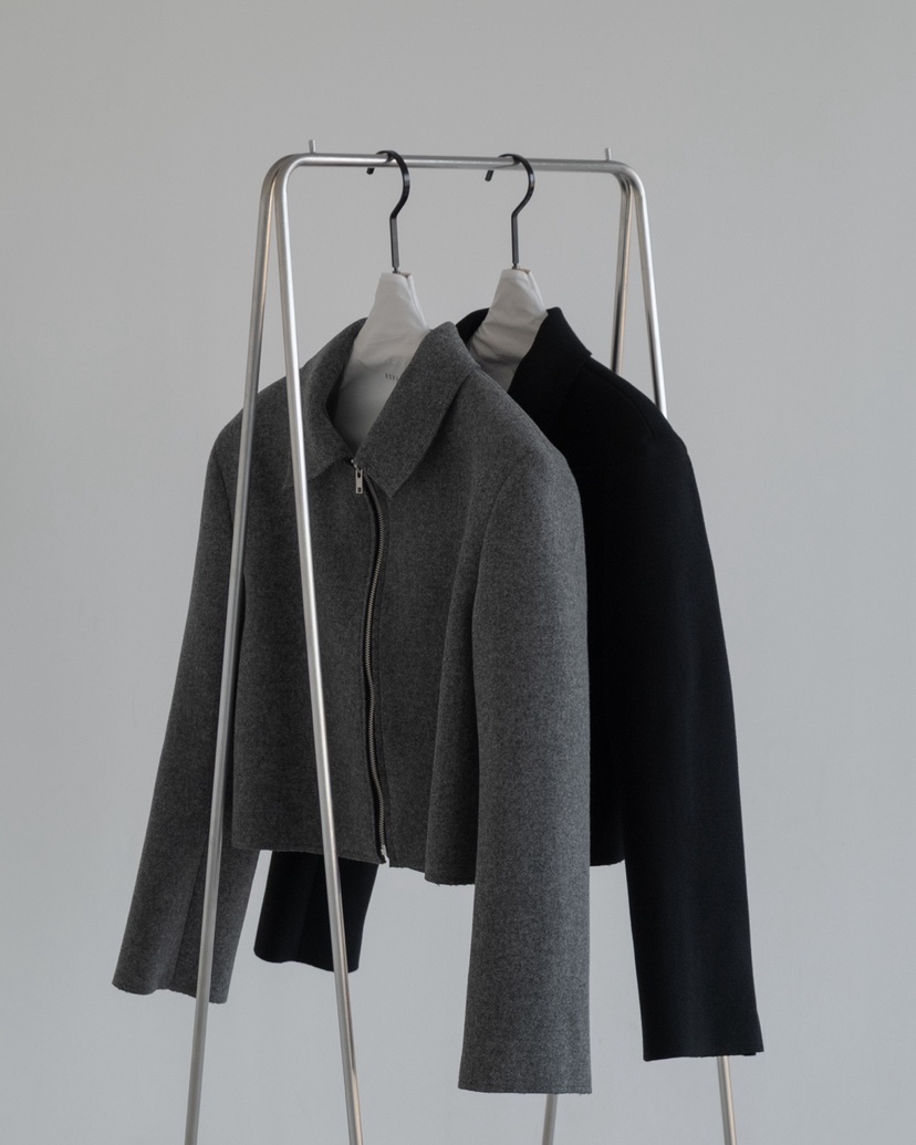 HONG-P韓國直郵㊣女裝新款推薦25秋冬時尚人氣熱賣夾克羊毛HONG-P夾克