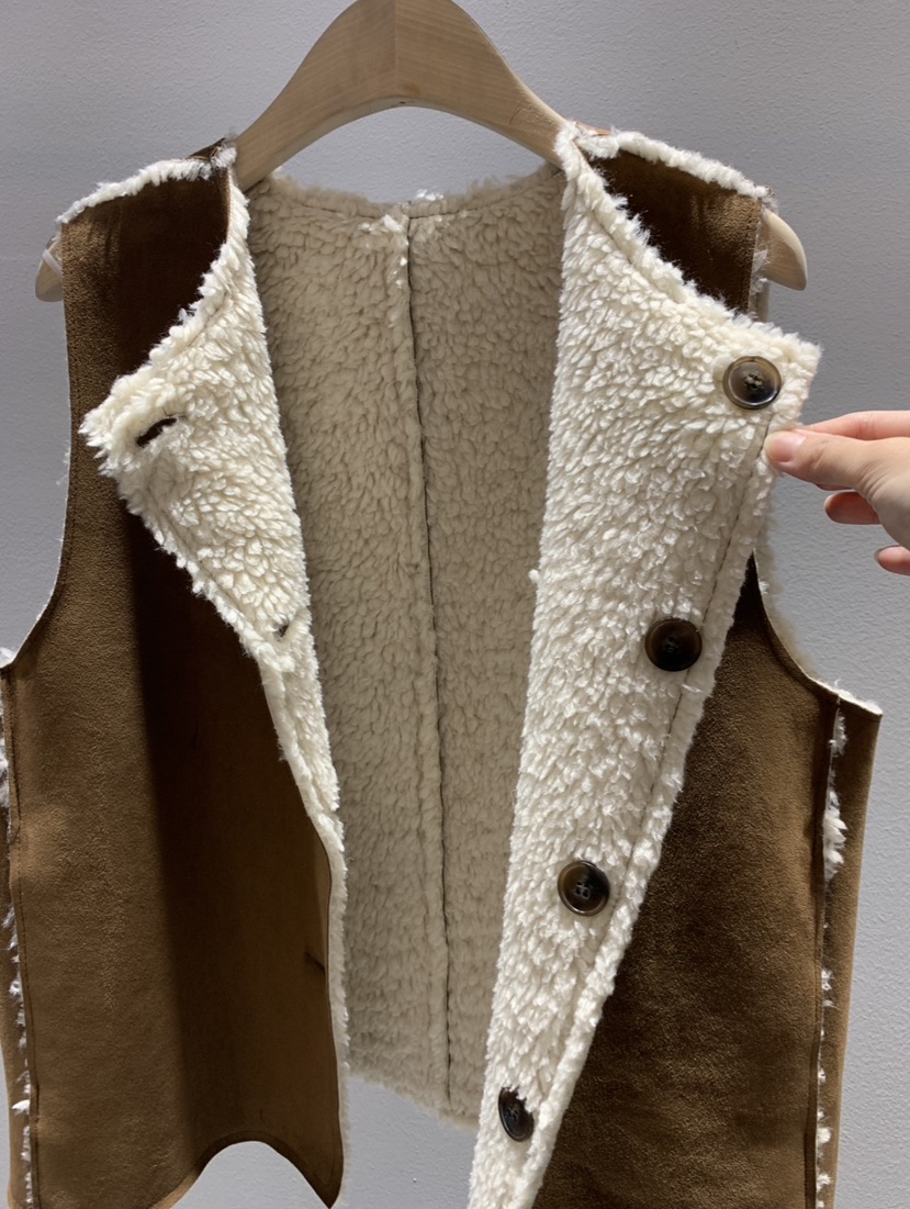 RIPPLE東大門㊣實拍女士新品人氣推薦時尚25秋冬職業休閑馬甲RIPPLE馬甲