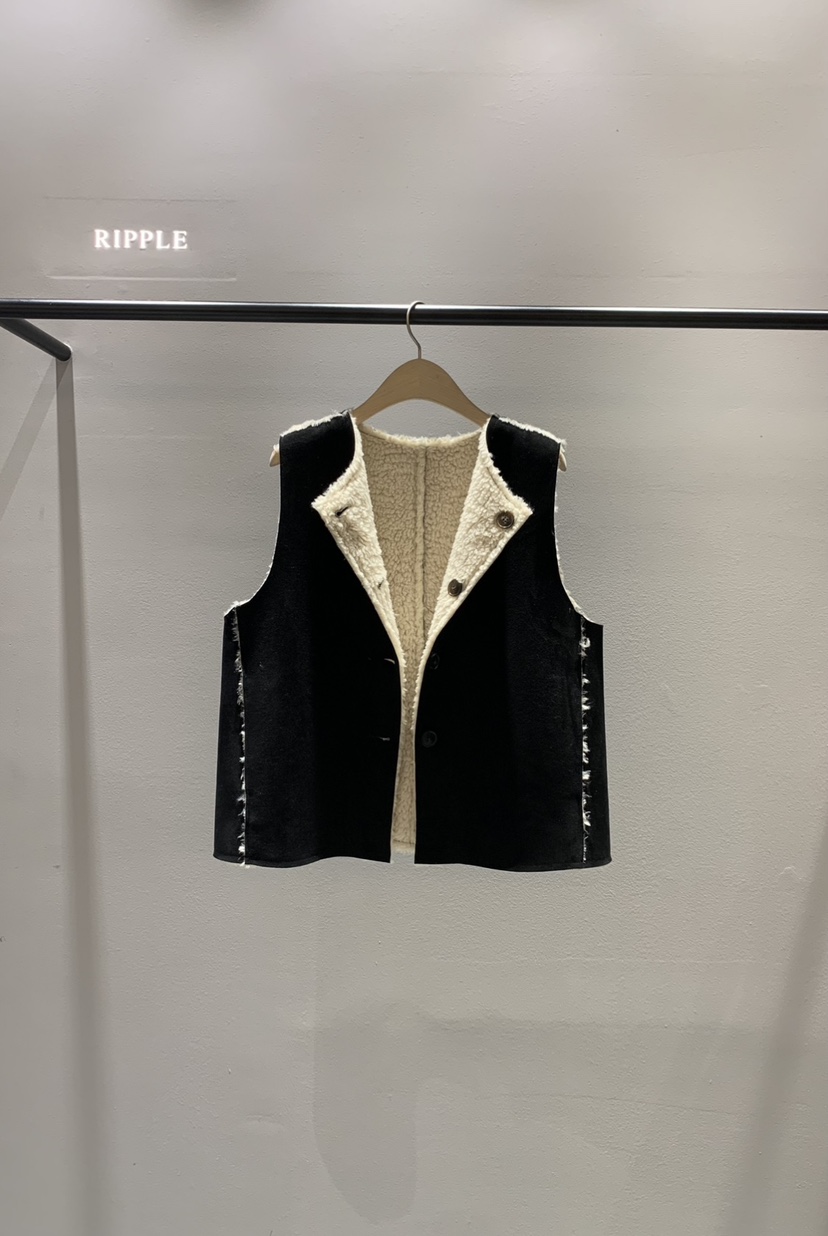 RIPPLE東大門㊣實拍女士新品人氣推薦時尚25秋冬職業休閑馬甲RIPPLE馬甲圖色2