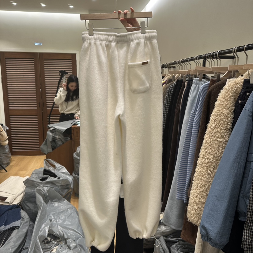 GILLI韓國直郵㊣女士新款熱賣時尚25秋冬職業休閑休閑褲加絨GILLI休閑褲