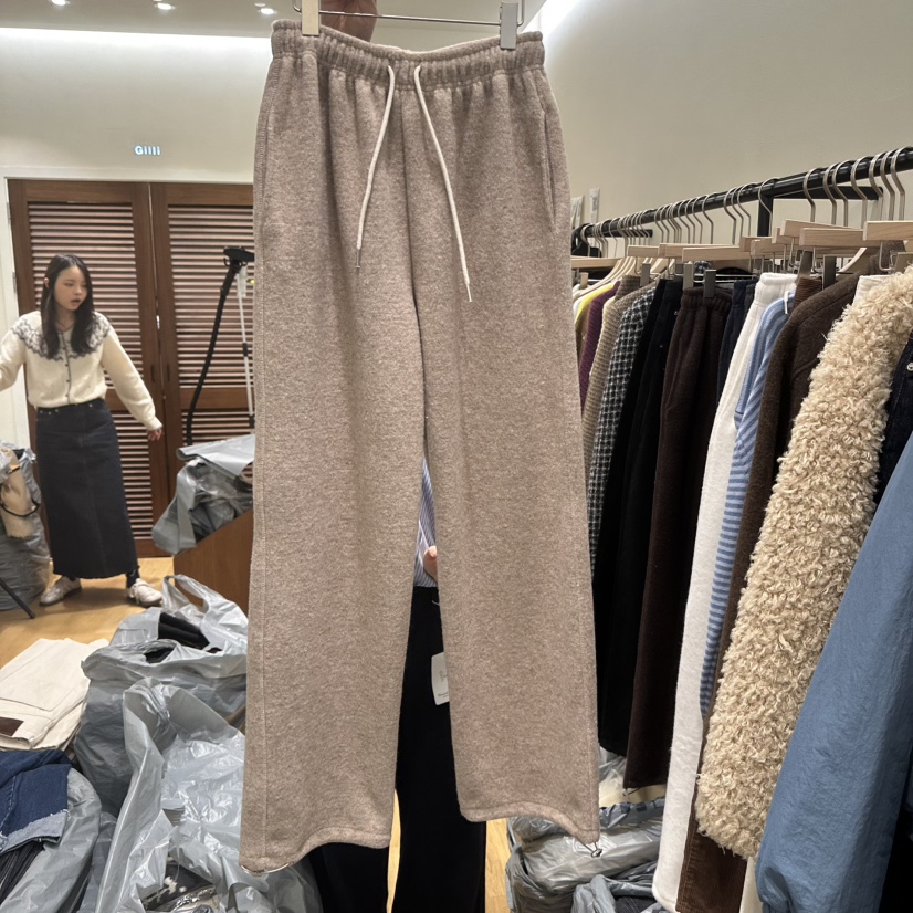 GILLI韓國直郵㊣女士新款熱賣時尚25秋冬職業休閑休閑褲加絨GILLI休閑褲圖色6