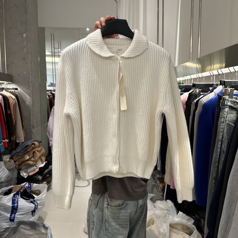 ARTE STUDIO韓國直郵㊣女裝新品人氣推薦職業針織衫羊絨開衫ARTE STUDIO針織衫圖色1