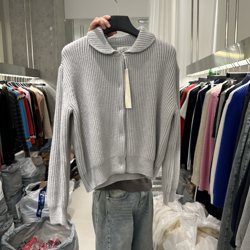 ARTE STUDIO韓國直郵㊣女裝新品人氣推薦職業針織衫羊絨開衫ARTE STUDIO針織衫圖色3