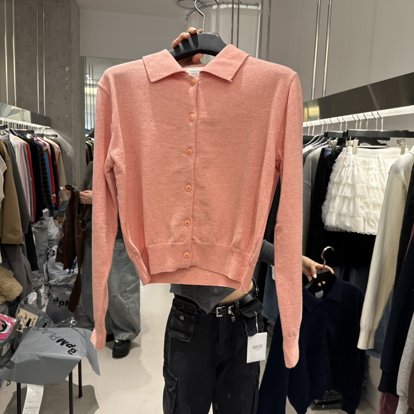 ARTE STUDIO東大門㊣直郵女裝新款推薦熱賣時尚針織衫開衫ARTE STUDIO針織衫圖色2