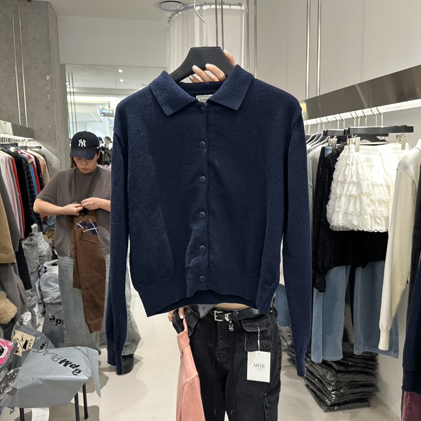 ARTE STUDIO東大門㊣直郵女裝新款推薦熱賣時尚針織衫開衫ARTE STUDIO針織衫圖色3